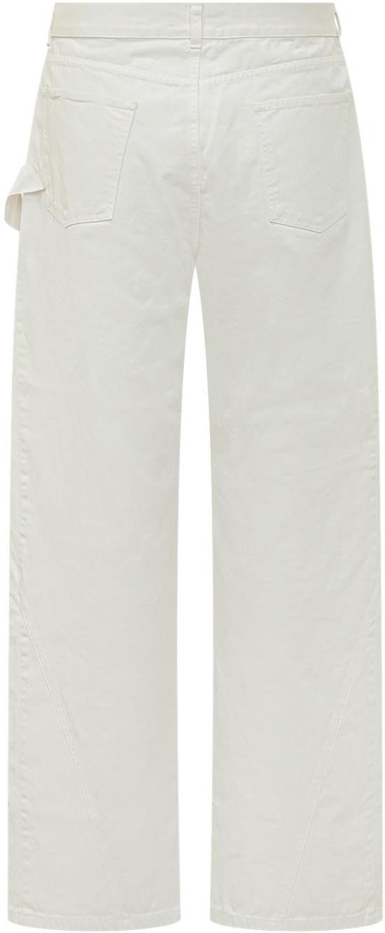 26SS JW앤더슨 데님 팬츠 DT0126PG1933002 WHITE - JW ANDERSON