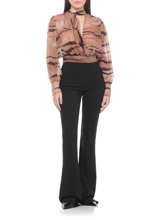 26SS 엘리자베타프랜치 스트레이트 팬츠 PA16961E2 110 Nero - ELISABETTA FRANCHI