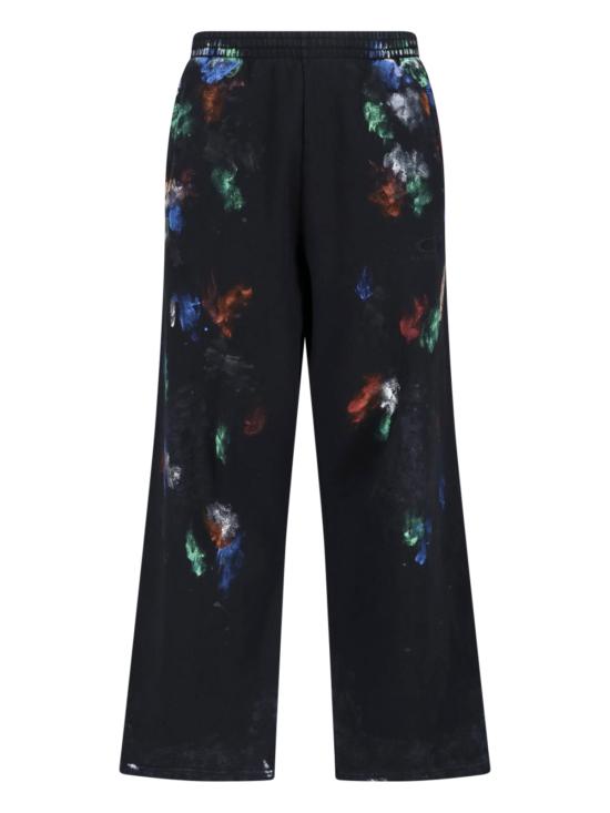 26SS 발렌시아가 로고 프린트 스웨트 팬츠 740028 TUVJ6 1000