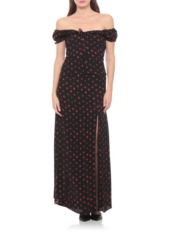 26SS 마 데 마가리타스 민소매 티셔츠 MMABW01554 PTTS0053ROSE NERO Nero - MAR DE MARGARITAS