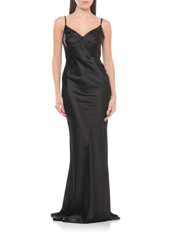 26SS 엘리자베타프랜치 롱 원피스 ABR3362E2 110 Nero - ELISABETTA FRANCHI