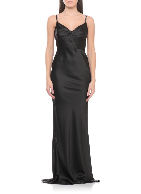 26SS 엘리자베타프랜치 롱 원피스 ABR3362E2 110 Nero - ELISABETTA FRANCHI