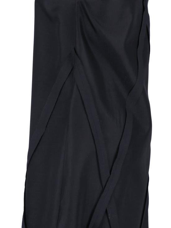 26SS MM6 메종마르지엘라 미디 원피스 S62DD0061 M35880 900 Black - MM6 MAISON MARGIELA