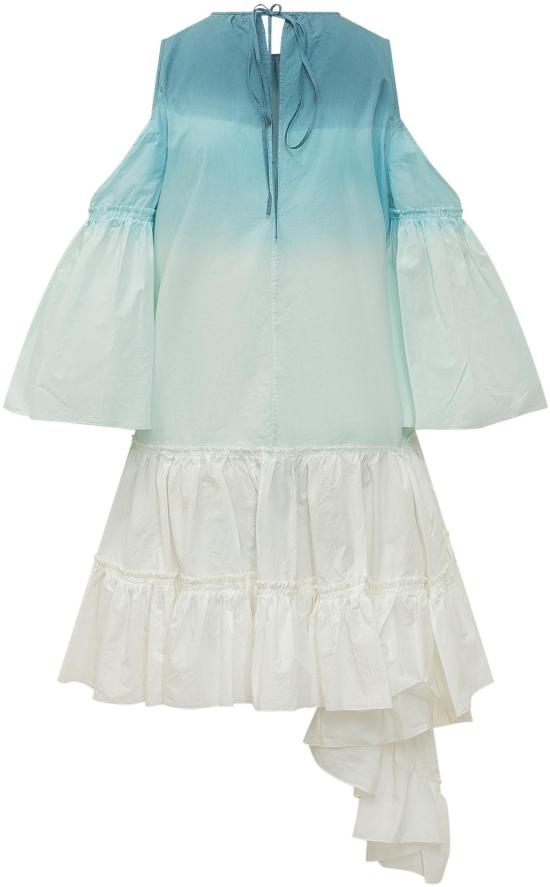 26SS JW앤더슨 미디 원피스 DR0528PG1906023 DIVERS - JW ANDERSON