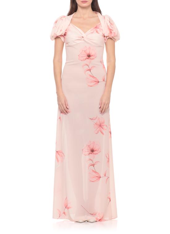 26SS 마 데 마가리타스 롱 원피스 MMABW01563 TMTI0001LOTUS PESCA Rosa - MAR DE MARGARITAS