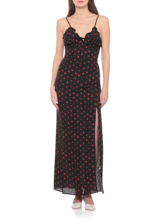 26SS 마 데 마가리타스 롱 원피스 MMABW01529 PTTS0053ROSE NERO Nero - MAR DE MARGARITAS