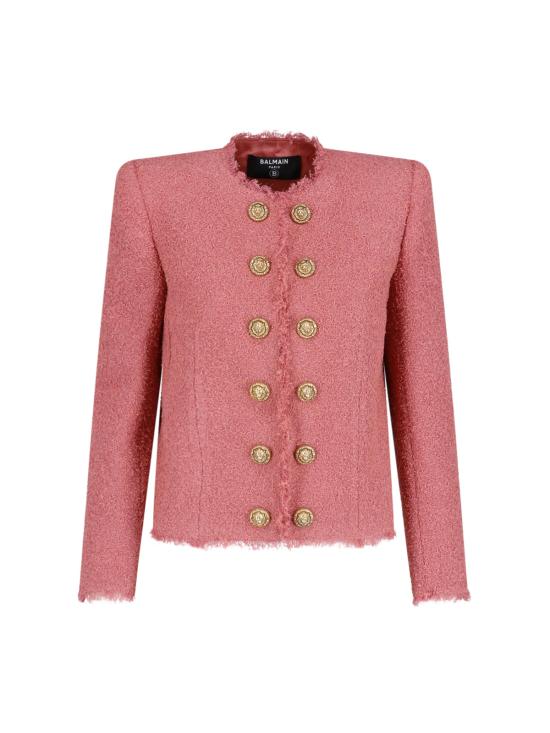 26SS 발망 수트 자켓 GF0SM508WD60 4HO Pink