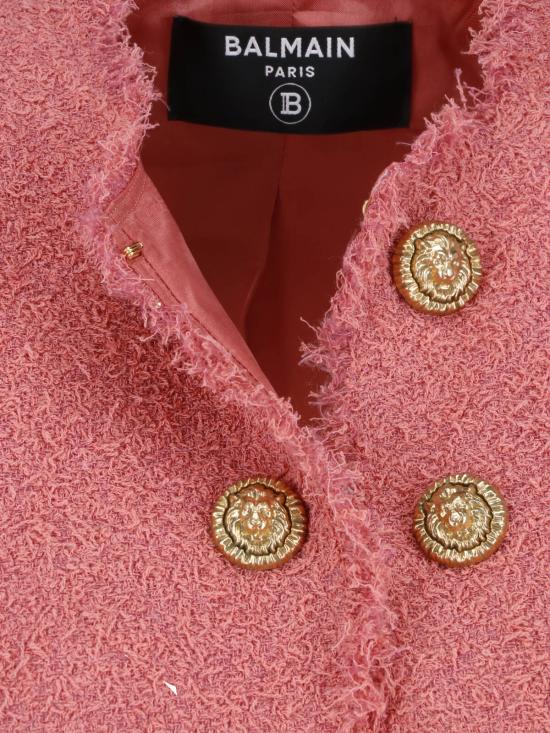 26SS 발망 수트 자켓 GF0SM508WD60 4HO Pink - BALMAIN