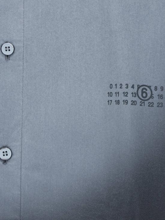 26SS MM6 메종마르지엘라 긴팔 셔츠 SH0DT0042 M35256 899 Grey - MM6 MAISON MARGIELA
