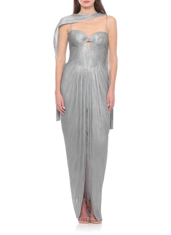 26SS 마리아루시아호한 롱 원피스 PS26019 TONIAICE BLUE Argento - MARIA LUCIA HOHAN