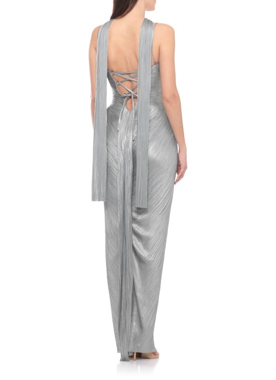 26SS 마리아루시아호한 롱 원피스 PS26019 TONIAICE BLUE Argento - MARIA LUCIA HOHAN