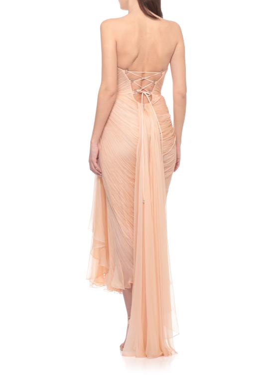 26SS 마리아루시아호한 롱 원피스 PS26008 JOLIE XBLOSSOM Rosa - MARIA LUCIA HOHAN