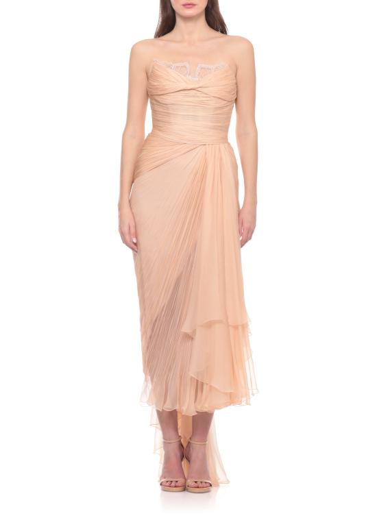 26SS 마리아루시아호한 롱 원피스 PS26008 JOLIE XBLOSSOM Rosa - MARIA LUCIA HOHAN