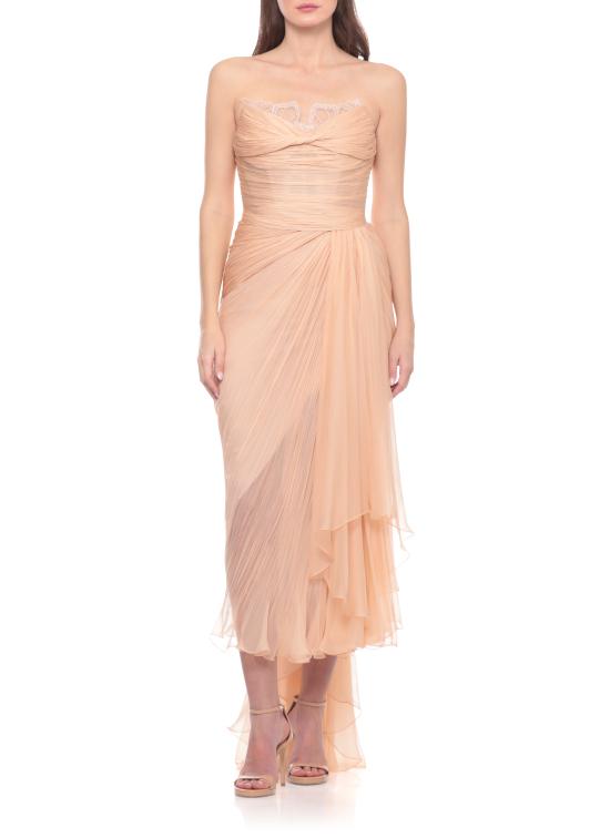 26SS 마리아루시아호한 롱 원피스 PS26008 JOLIE XBLOSSOM Rosa - MARIA LUCIA HOHAN