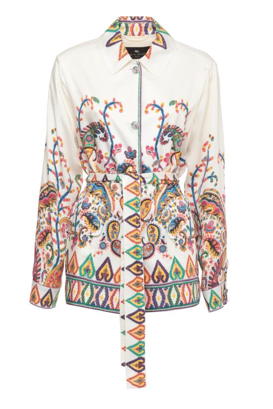 26SS 에트로 셔츠 WRCA0122 99SPSI2X0800 Avorio