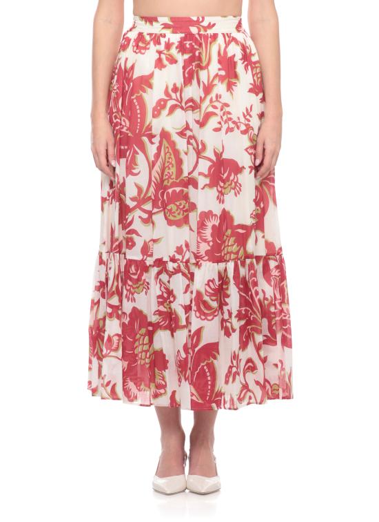 26SS 에트로 롱 스커트 WRFA0114 99SA5U0X0808 Avorio - ETRO