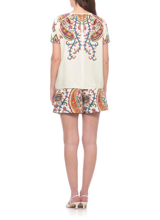 26SS 에트로 반팔 티셔츠 WRJA0025 AKG21X0800 - ETRO