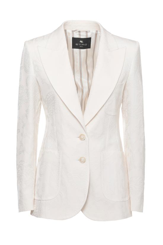 26SS 에트로 수트 자켓 WRCA0009 99TUEO0W3789 Avorio