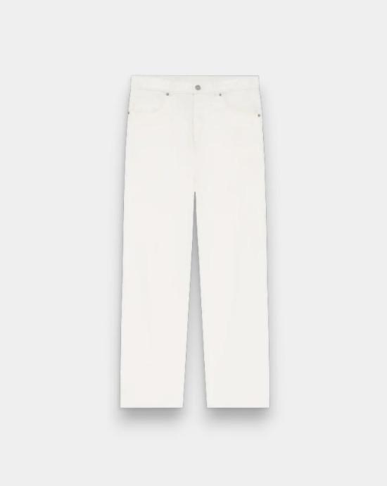 26SS 드롤드무슈 스트레이트 팬츠 BP199 CO285 OW Off white