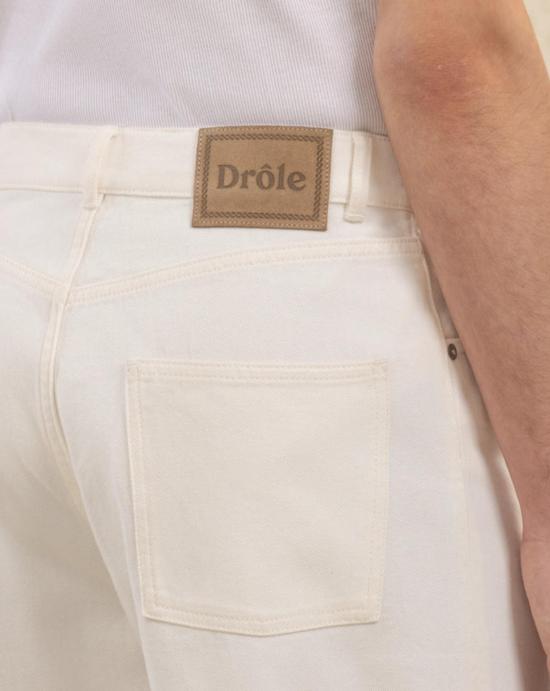 26SS 드롤드무슈 스트레이트 팬츠 BP199 CO285 OW Off white - DROLE DE MONSIEUR