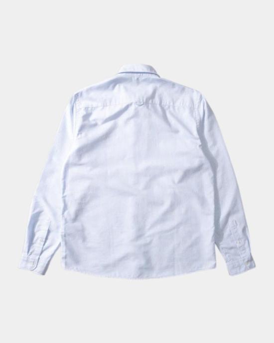 26SS 에드몬드 스튜디오 긴팔 셔츠 1261002500 PLAIN LIGHT BLUE Clear Blue - EDMMOND STUDIOS