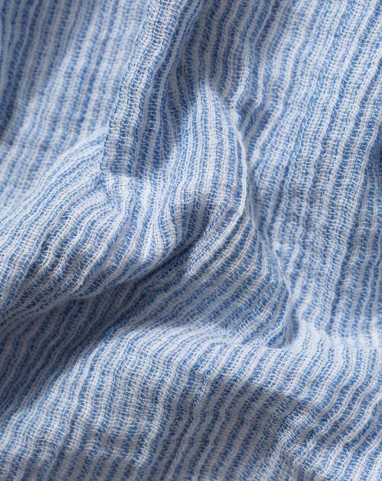 26SS 에드몬드 스튜디오 반팔 셔츠 1261022560 PLAIN DK BLUE White blue - EDMMOND STUDIOS