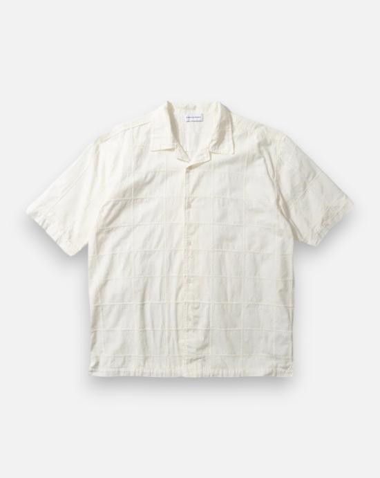 26SS 에드몬드 스튜디오 반팔 셔츠 1261021010 PLAIN OFF WHITE Off white