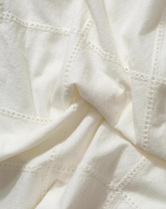 26SS 에드몬드 스튜디오 반팔 셔츠 1261021010 PLAIN OFF WHITE Off white - EDMMOND STUDIOS