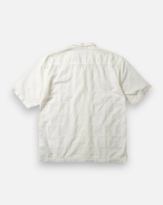 26SS 에드몬드 스튜디오 반팔 셔츠 1261021010 PLAIN OFF WHITE Off white - EDMMOND STUDIOS