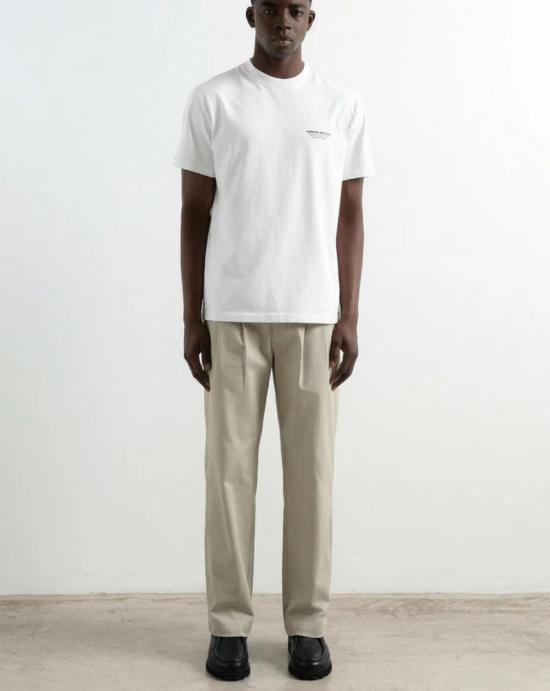 26SS 에드몬드 스튜디오 반팔 티셔츠 1263022000 PLAIN WHITE White - EDMMOND STUDIOS