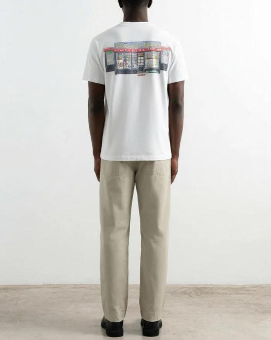 26SS 에드몬드 스튜디오 반팔 티셔츠 1263022000 PLAIN WHITE White - EDMMOND STUDIOS