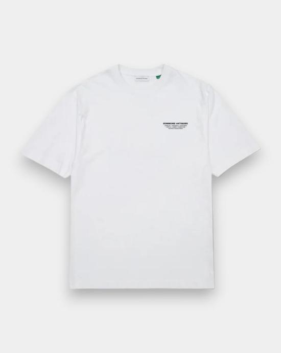 26SS 에드몬드 스튜디오 반팔 티셔츠 1263022000 PLAIN WHITE White