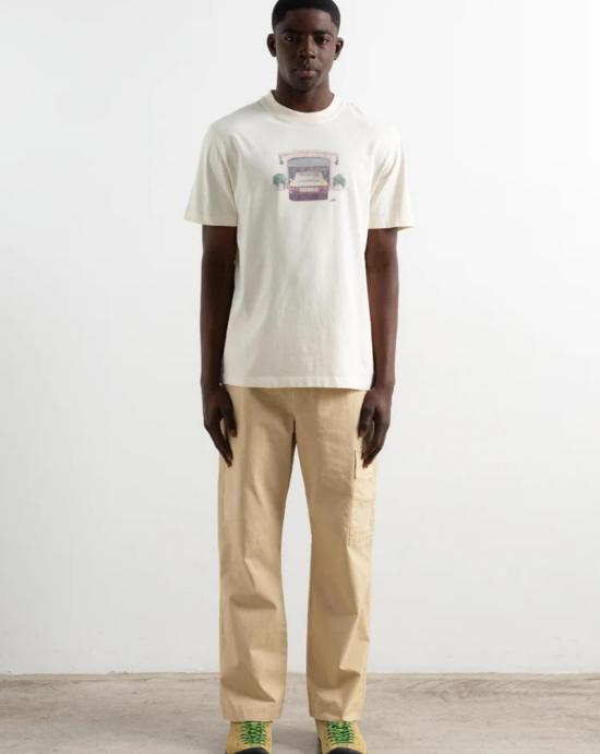 26SS 에드몬드 스튜디오 반팔 티셔츠 1263015010 PLAIN OFF WHITE Off white - EDMMOND STUDIOS