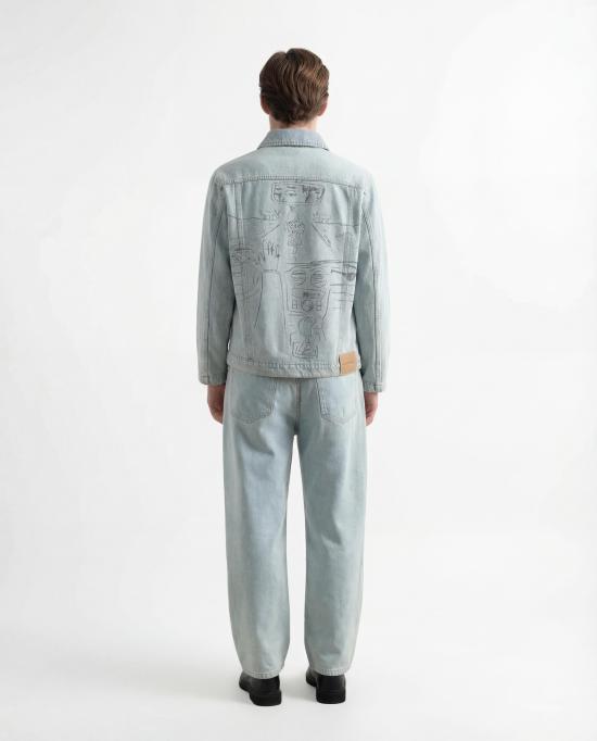 26SS 에드몬드 스튜디오 자켓 1268004510 PLAIN BLEACH Denim - EDMMOND STUDIOS