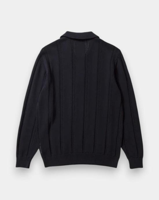 26SS 에드몬드 스튜디오 폴로 티셔츠 1266002590 PLAIN NAVY - EDMMOND STUDIOS