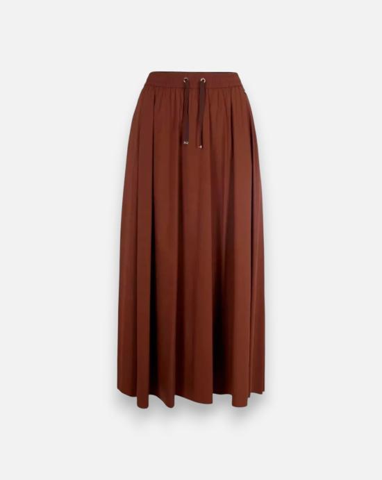 26SS 에르노 롱 스커트 GN000007D 12431SZ2240 Cuoio