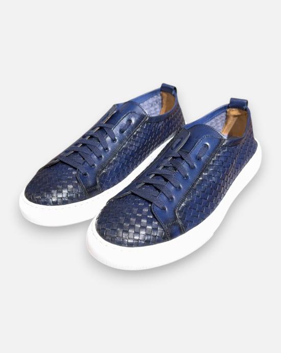 26SS 칼체 스니커즈 X2513 VIENA AZUL Azul - CALCE