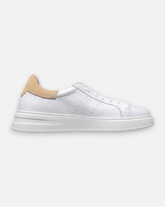 26SS 칼체 스니커즈 X2527 CIERVO BLANCO OTTERPROF ECRU 6 White beige - CALCE