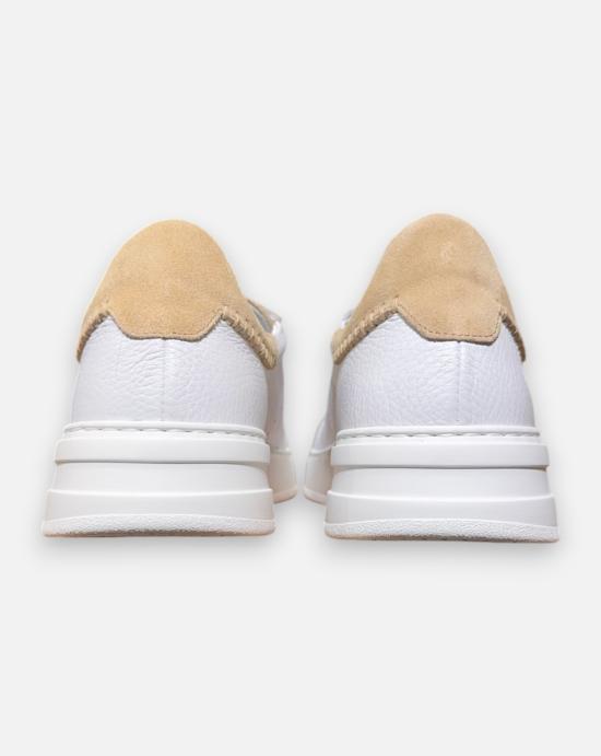 26SS 칼체 스니커즈 X2527 CIERVO BLANCO OTTERPROF ECRU 6 White beige - CALCE