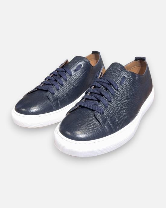 26SS 칼체 스니커즈 X2511 CIERVO AZUL MARINO Navy - CALCE