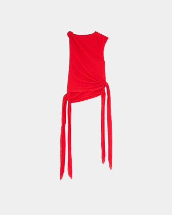 26SS 가니 민소매 티셔츠 A1040289 06P Goji berry