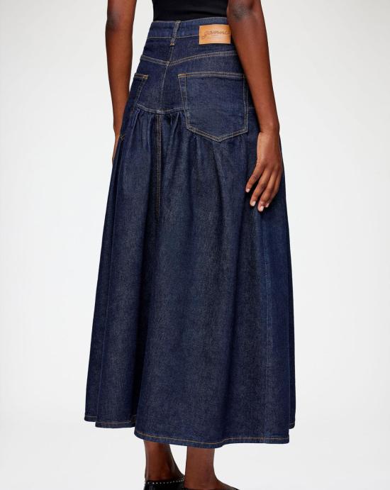 26SS 가니 데님 스커트 A1090248 077 Rinse - GANNI