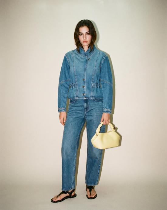 26SS 가니 토트백 B2100147 768YELLOW CREAM Yellow - GANNI