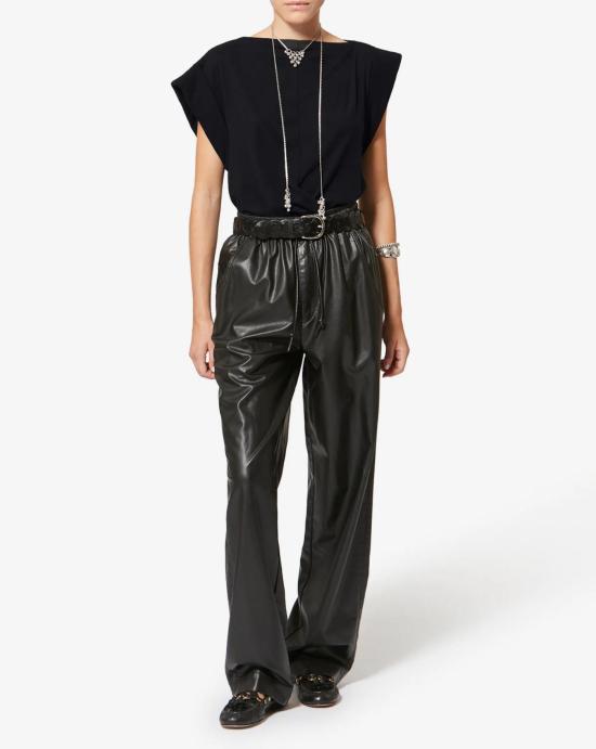 26SS 이자벨마랑 민소매 티셔츠 TS0207FA A1N41I01BK Black - ISABEL MARANT