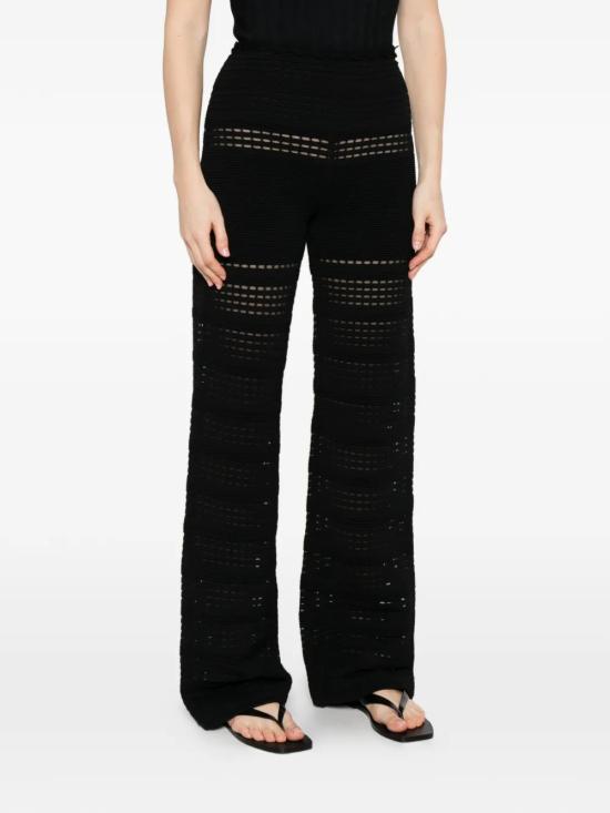 26SS 제니 스트레이트 팬츠 80AAF844CMX61899 Black - GENNY