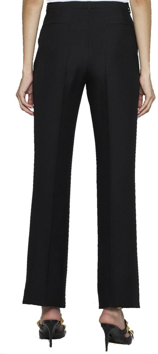  발렌티노 가라바니 스트레이트 팬츠 1B0RB5201CF0NO BLACK - VALENTINO GARAVANI