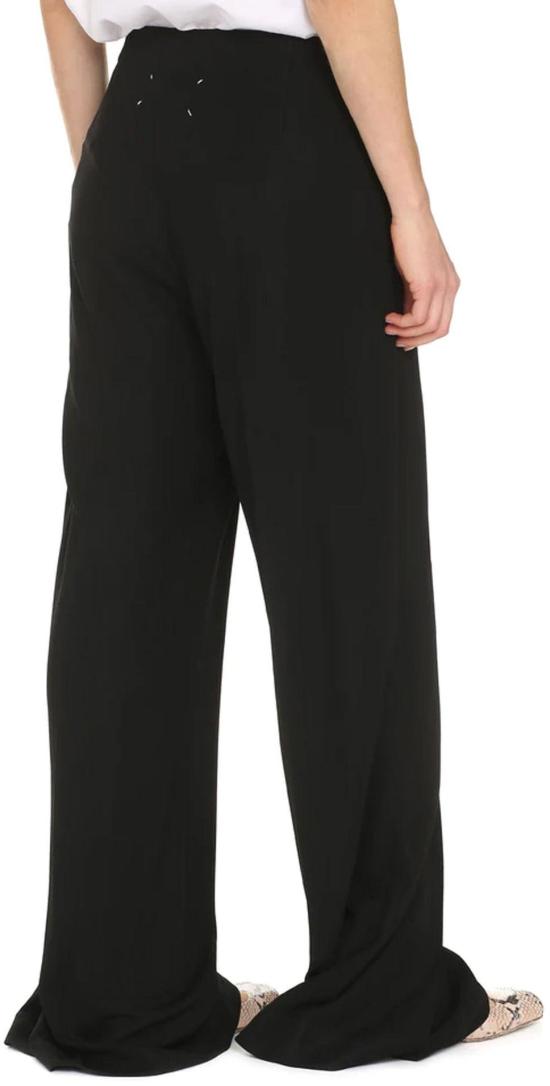  마르지엘라 스트레이트 팬츠 S51KA0551S24360900 BLACK - MAISON MARGIELA