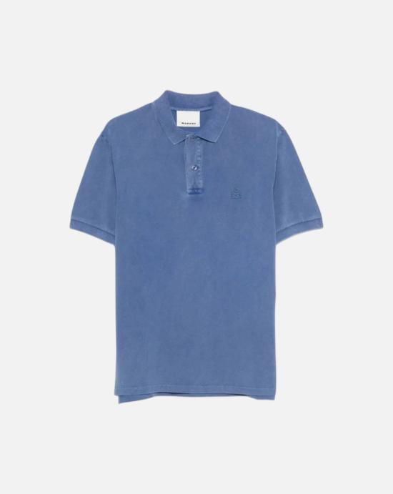 26SS 이자벨마랑 폴로 티셔츠 PL0003HAD1K02H 30IN Indigo
