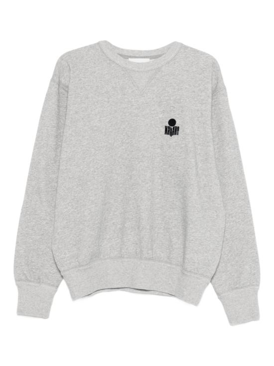26SS 이자벨마랑 마이크 로고  스웨트 셔츠 SW0030HAD1M05H 02GY Grey