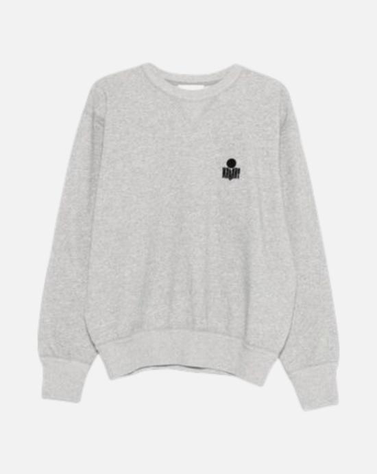 26SS 이자벨마랑 마이크 로고  스웨트 셔츠 SW0030HAD1M05H 02GY Grey